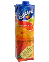 Натурален сок Queen's Портокал 1л