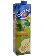 Fruit Juice Queen's Green Apple 1L