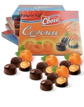 Chocolates Sezoni with Apricot Flavour