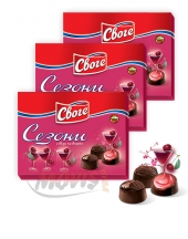 Chocolates Sezoni with Sour Cherry Flavour