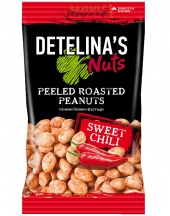 Peeled roasted peanuts sweet chili