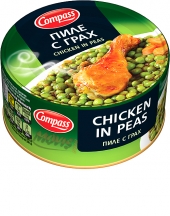 Chicken in peas Compass 300g