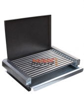 Electric Barbecue Grill With Protective Lit