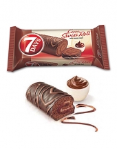 Swiss Roll 7Days Chocolate Сream & Сacao Filling