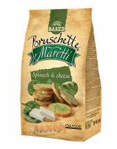 Bruschette Maretti Spinach and Cheese